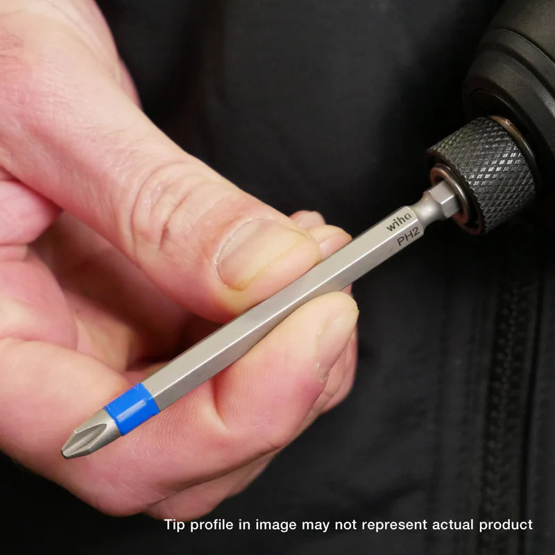 Wiah 3.5in Terminatorblue Impact Bit Phillips #2 2 Pack