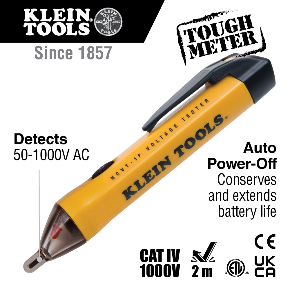 Klein NCVT1P Non-Contact Voltage Tester Pen 50 To 1000V AC