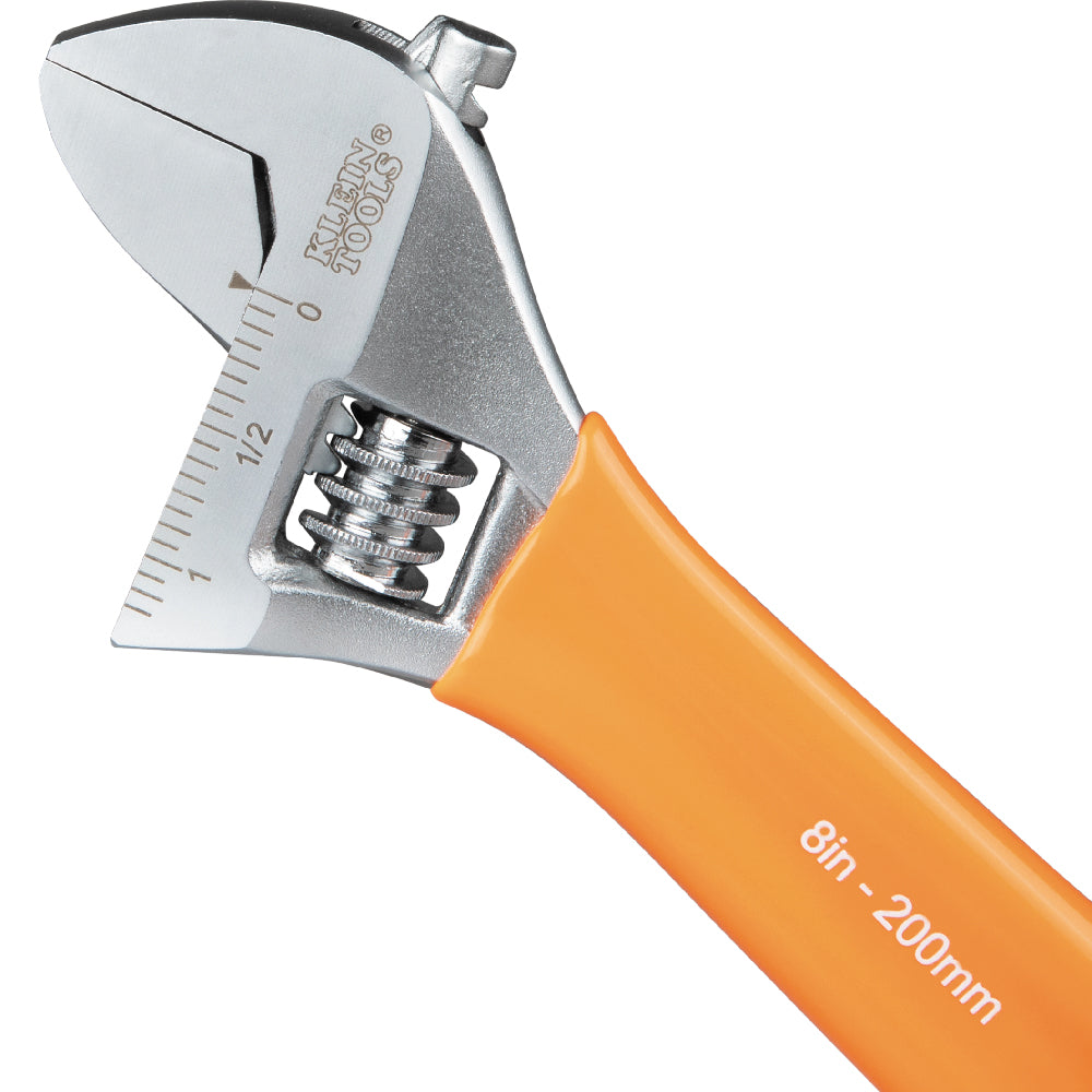 Klein O5078 Extra-Capacity Adjustable Wrench 8 in.