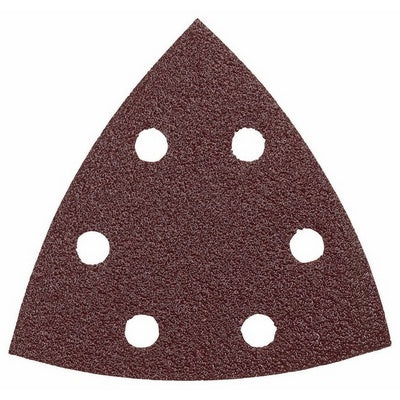 Bosch SDTR040 3-3/4 In. 40 Grit 5 pc. Detail Sander Abrasive Triangles for Wood