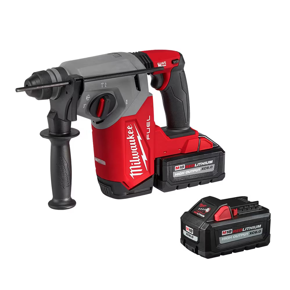 Milwaukee 2912-22 M18 Fuel 1" SDS Plus Rotary Hammer Kit