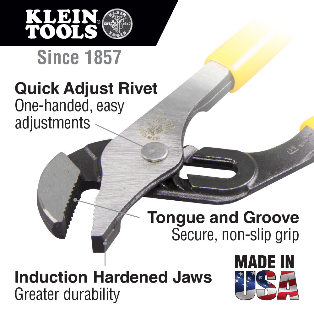 Klein D502-10 Pump Pliers 10 in.
