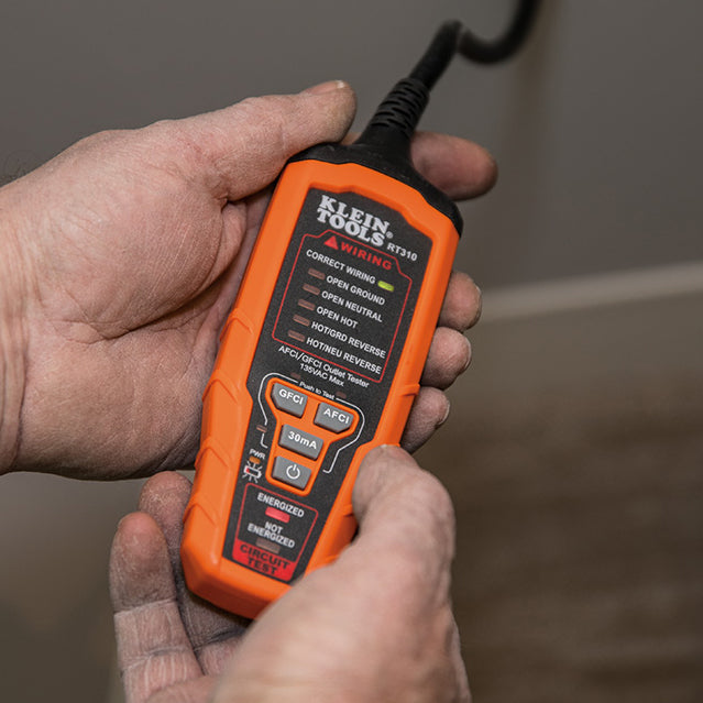 Klein RT310 AFCI /GFCI Outlet Tester