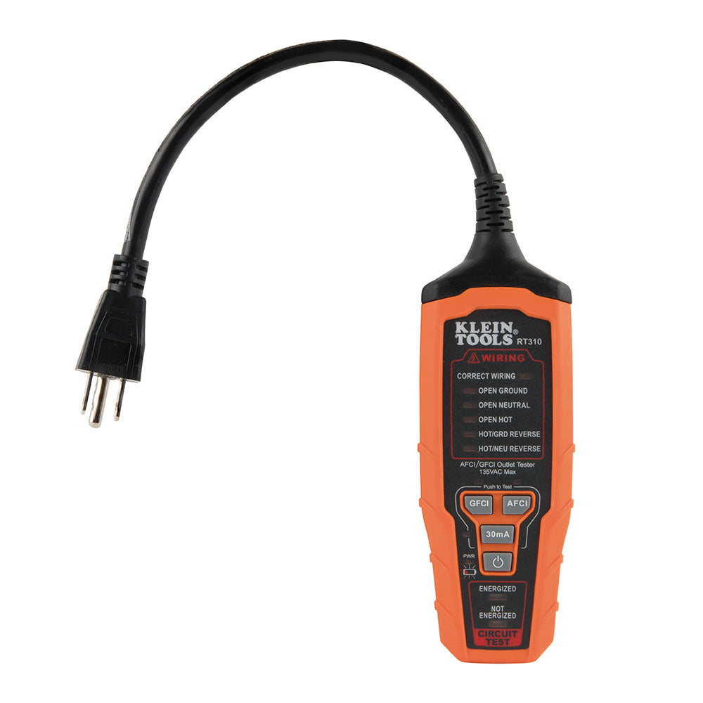 Klein RT310 AFCI /GFCI Outlet Tester
