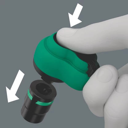 Wera 05005600001 8010 A Zyklop Comfort Ratchet w/Reversing Lever 1/4 in. Drive