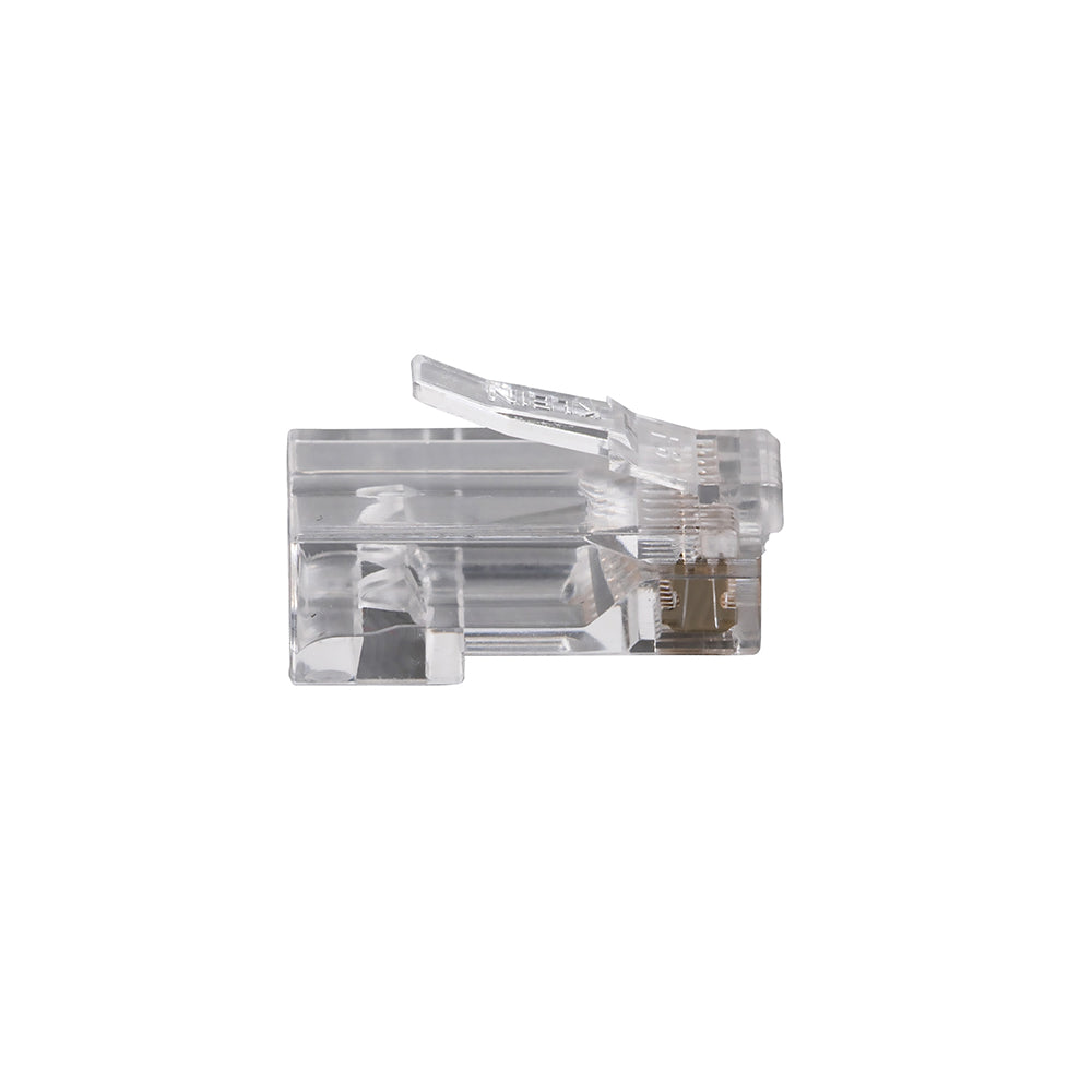 Klein VDV826-729 Pass-Thru Modular Data Plugs RJ45-CAT6 10-Pack