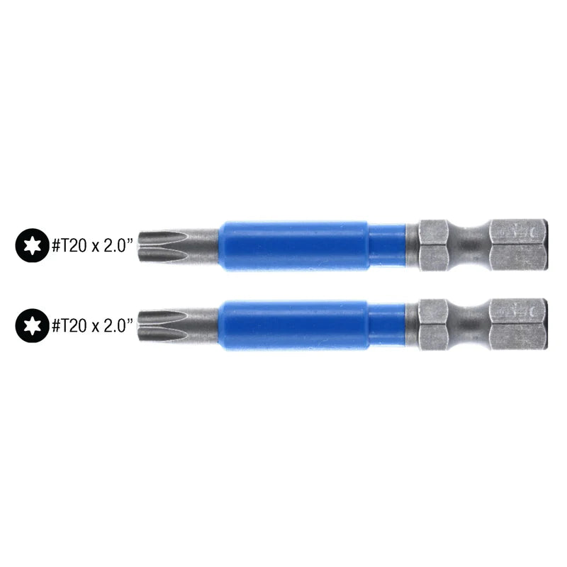 WIHA  2in Terminatorblue Impact  Bit Torx T25 2 Pack