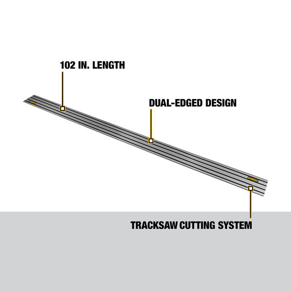 DEWALT DWS5023 102 Inches TRACK