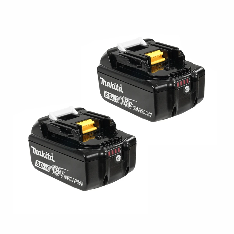 Makita Y-00359 2 x 18-Volt Lithium-Ion 5.0 Ah Battery and Dual Port Charger Kit