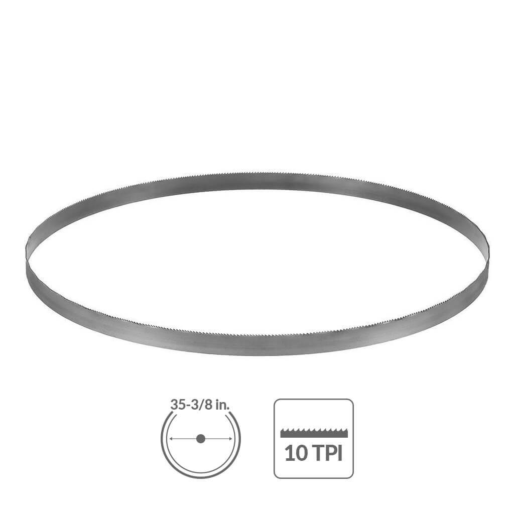 Milwaukee 48-39-0508 35-3/8 in. 10 TPI Thick Metal Band Saw Blade