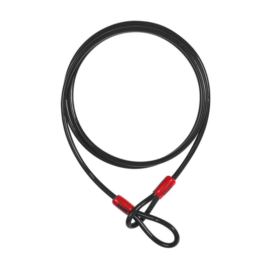 ABUS 10/200 Cobra 3/8 in. x 6 ft. Black Flexible Security Loop Steel C