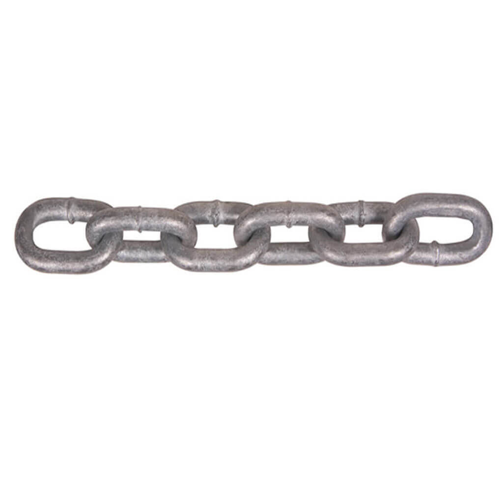 1/4 in. Hot-Dipped Galvanized Grade-30 Proof Coil Chain (Linear Foot)