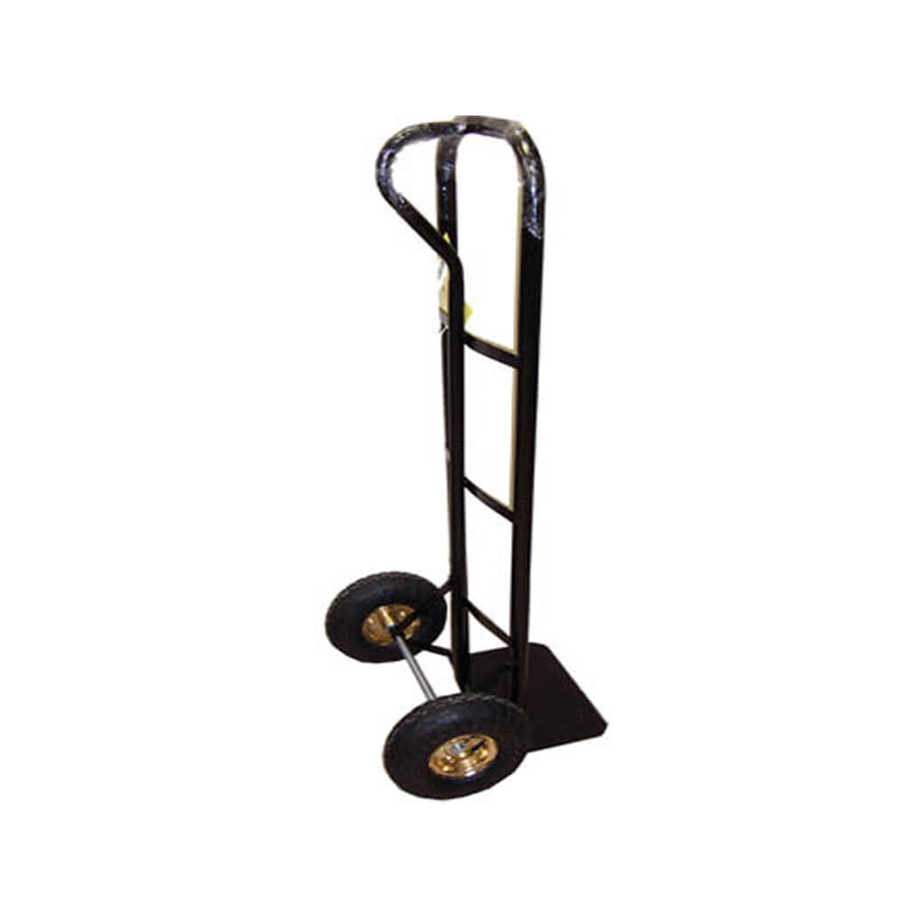 TOOLWAY 191001 Steel P-Handle Pneumatic Tire Hand Truck Dolly