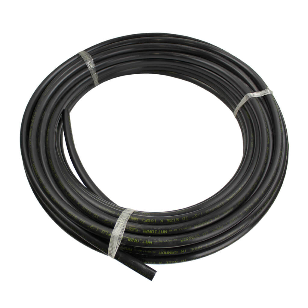 1/2 in. x 100 ft. Black PVC Kink-Resistant Drip Pipe Tube