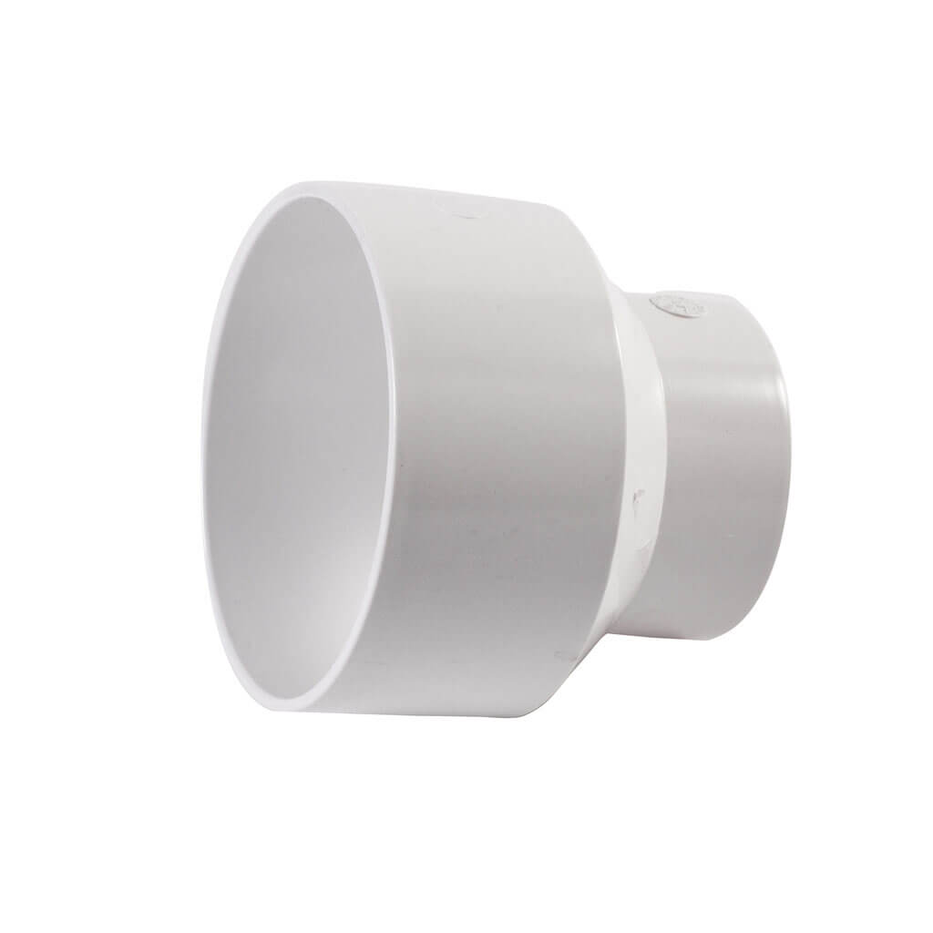 Royal Pipe 6 in. x 4 in. PVC Concentric Reducer Coupling, Hub x Hub