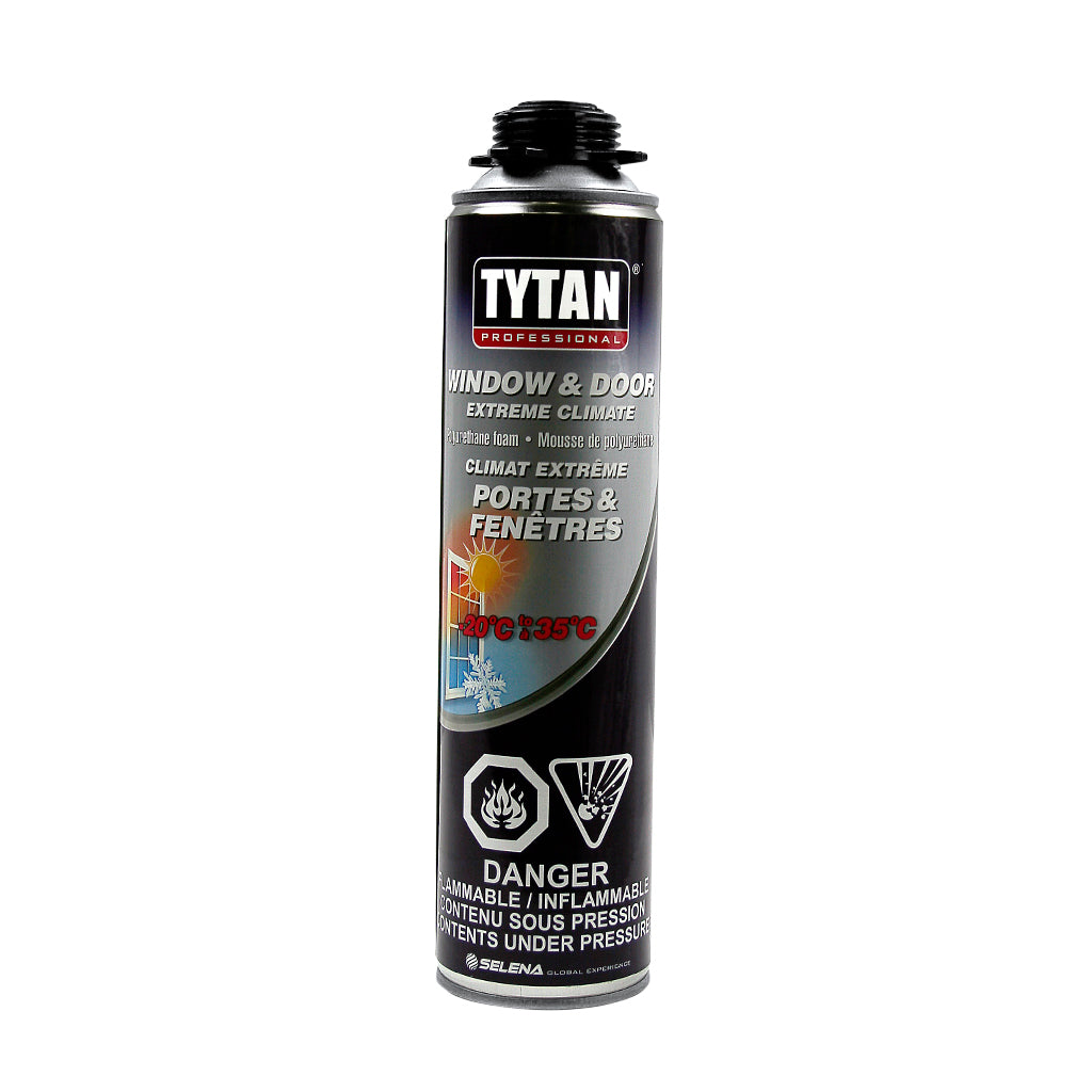 Tytan TYTA0989 20 oz. Extreme Climate Gun-Grade Expanding Insulating Spray Foam Gun-Grade Sealant