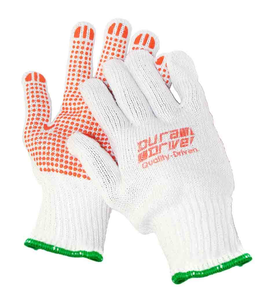 DuraDrive Knitted PVC Dot Gloves (12-Pair)