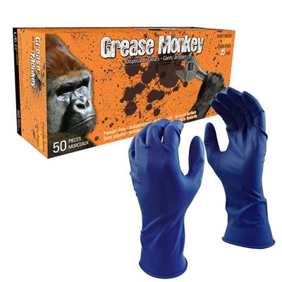 Watson 5553PF 15-mil Grease Monkey Disposable Latex Gloves (50-Count)