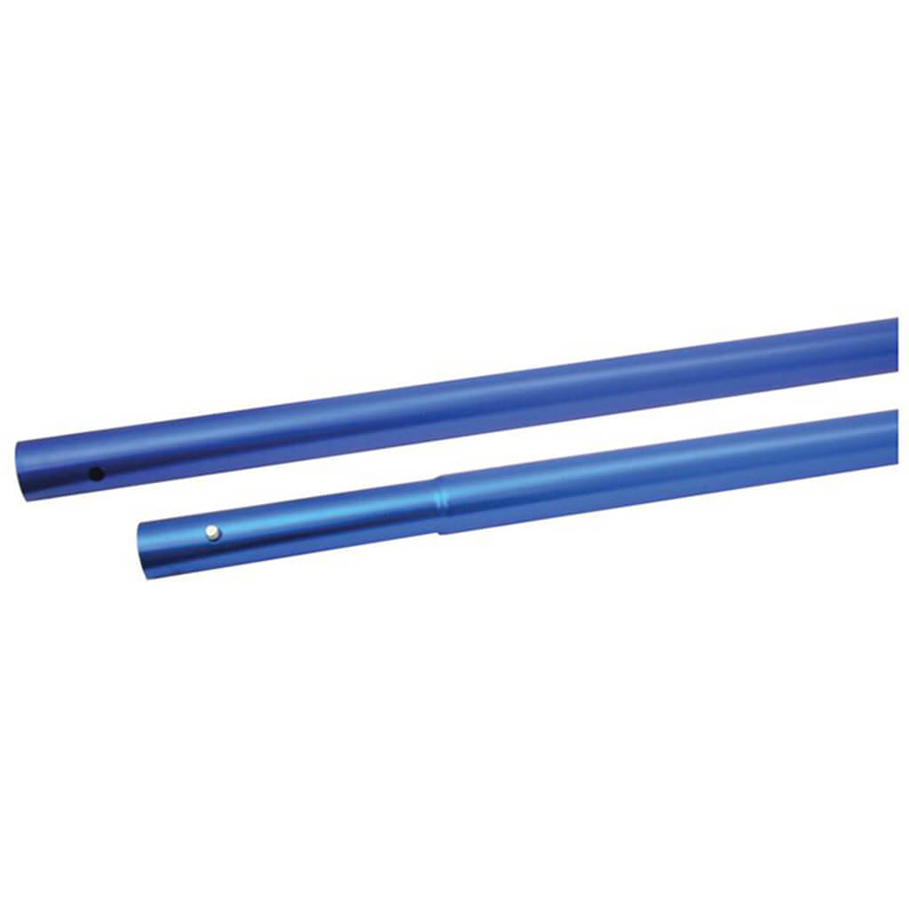 MARSHALLTOWN 14839 1-3/8 in. Blue Powder Coated Aluminum Push Button Bull Float Extension Handle