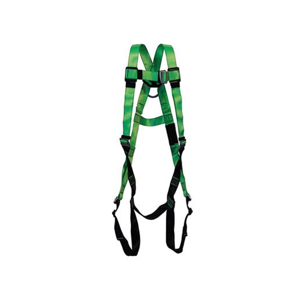 Peakworks FBH-10000A Class A Universal 5-Point Full Body Fall Safety Harness with Grommet Leg Straps