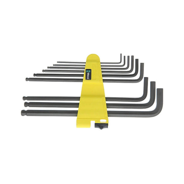 Wera 05133180001 9-Piece Blacklaser Hex-Plus L-Key Set Imperial