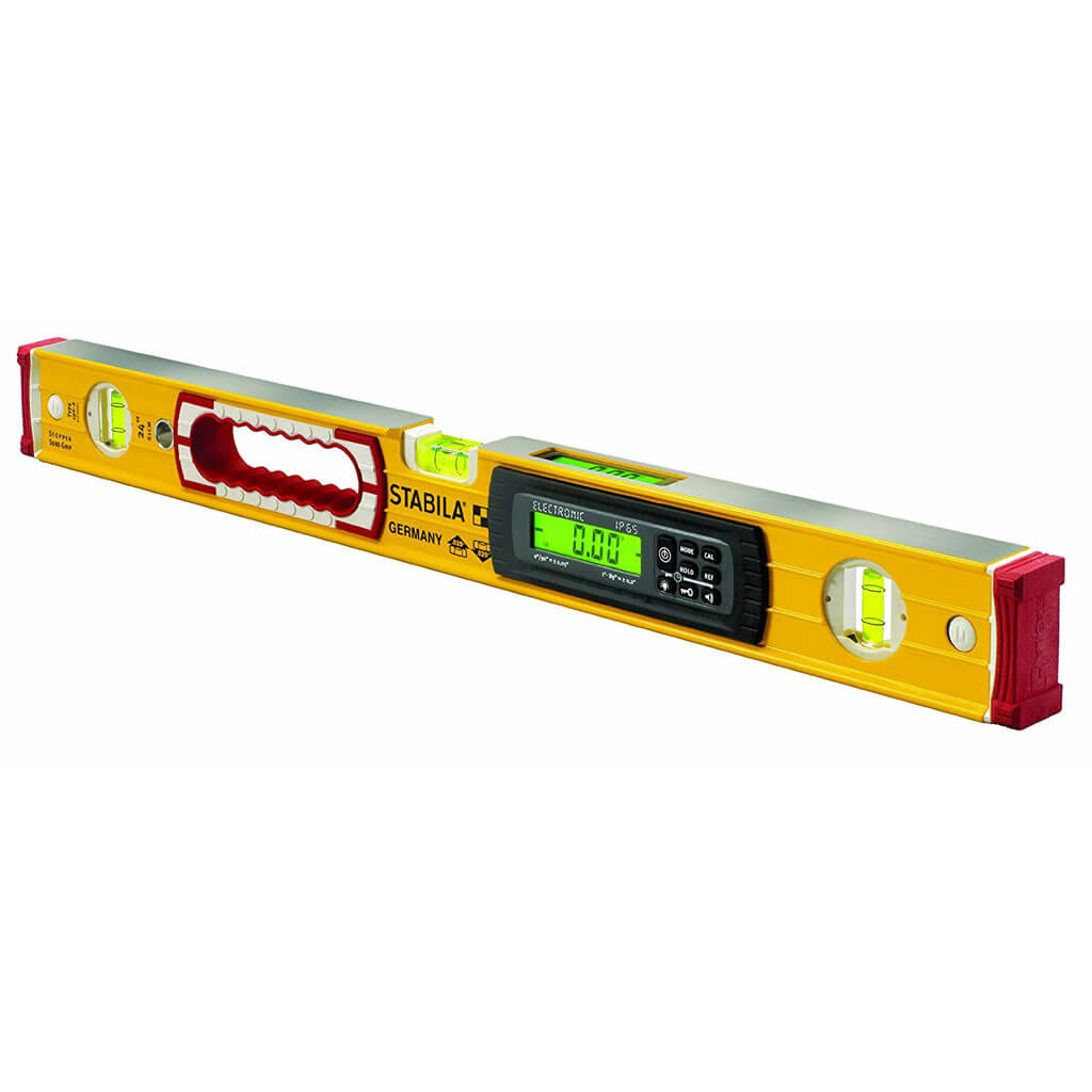 STABILA 36524-IP65 24 in. TYPE 196-2 Electronic Dust and Waterproof Digital Tech Level