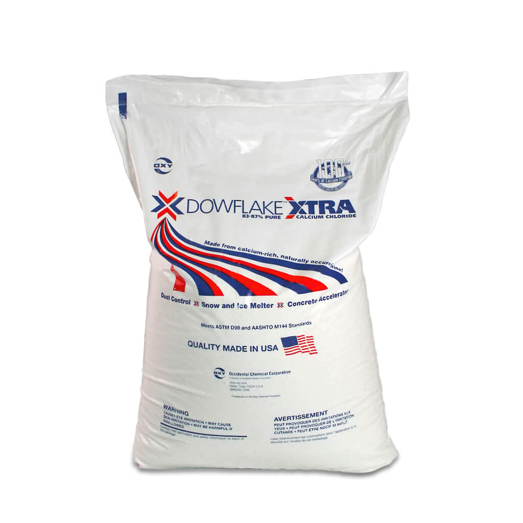 OxyChem DOWFLAKE Xtra 20kg 83-87% Calcium Chloride Ice Melter Blend