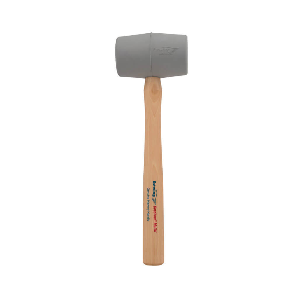 Estwing DH-18N 18 oz. Rubber Mallet with Hickory Handle