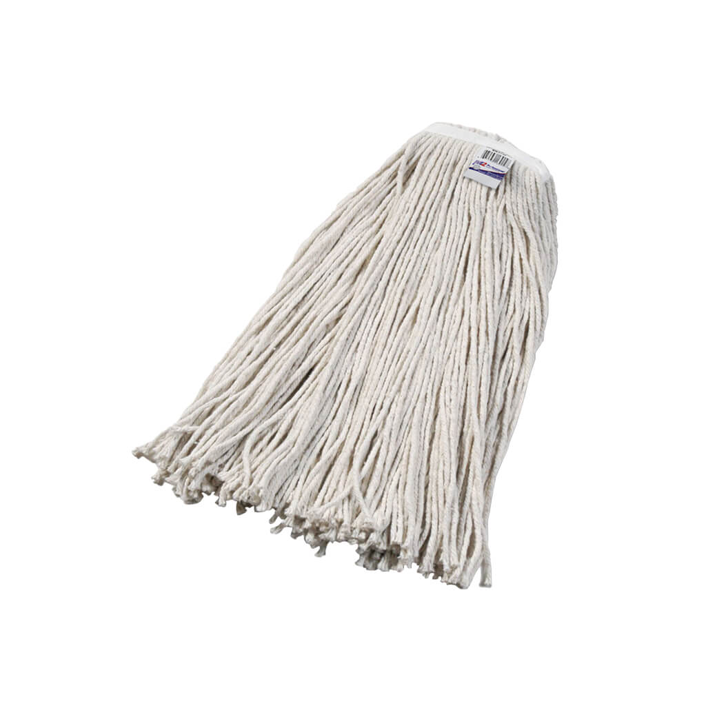 M2 MWCC16 16 oz. Cotton Cut End and Looped Wet Mop Head