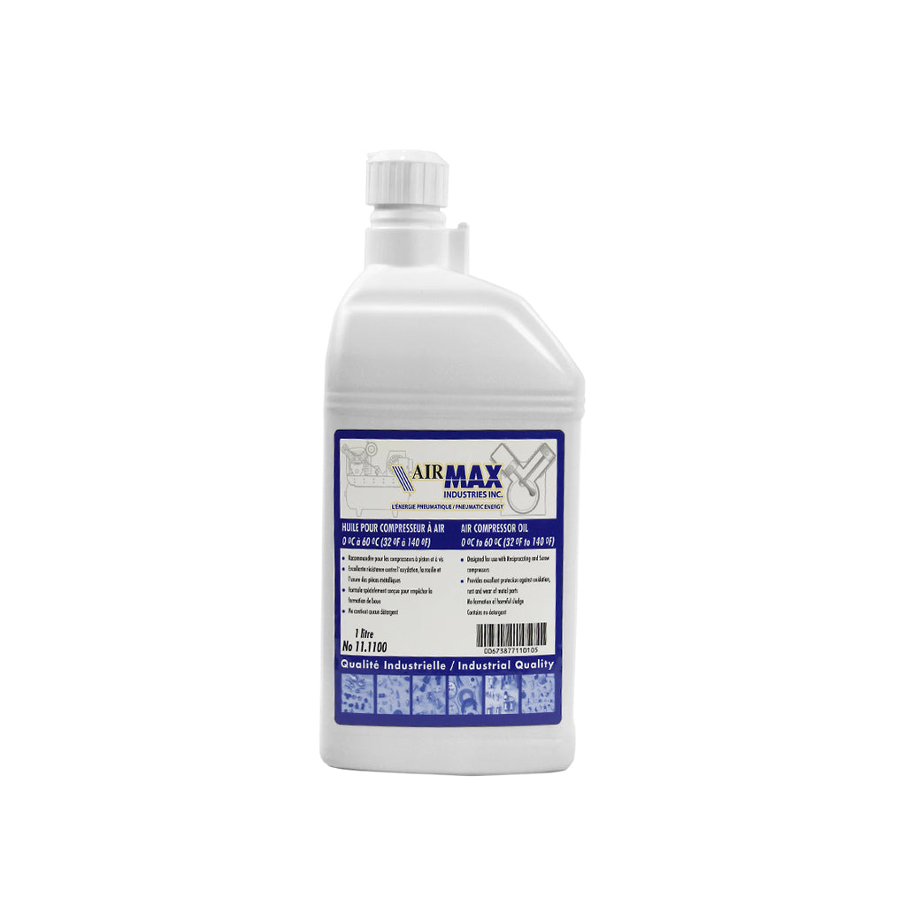 AIRMAX 11.1100 1-Litre Mineral Compressor Oil