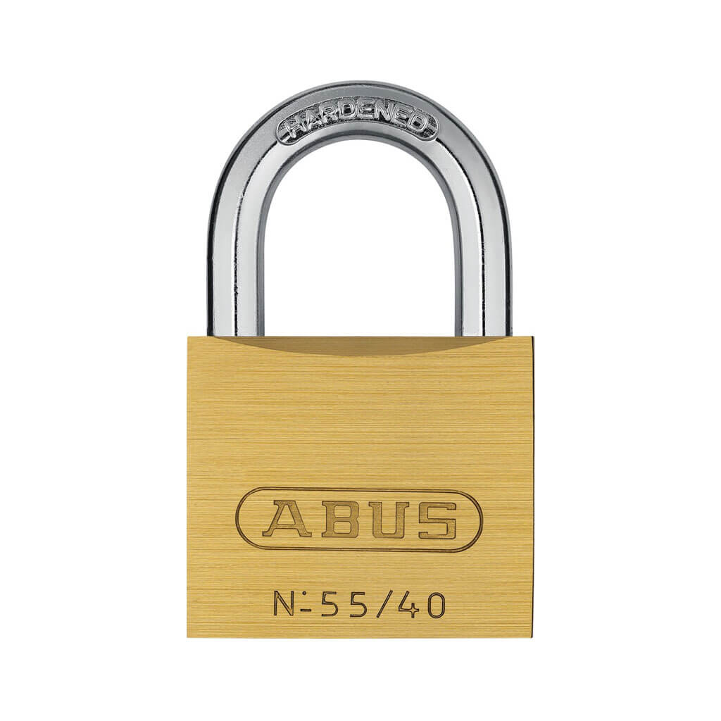 ABUS 55/40-KA-5401 1-1/2 in. Body x 7/8 in. Shackle Solid Brass Keyed Alike Padlock