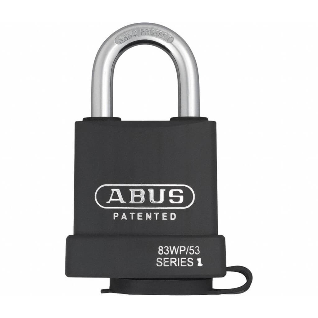 ABUS 83WP/53-300-KA3 2-1/4 in. Body x 1-7/64 in. Shackle Extreme Weather Hardened Steel Keyed Alike Padlock