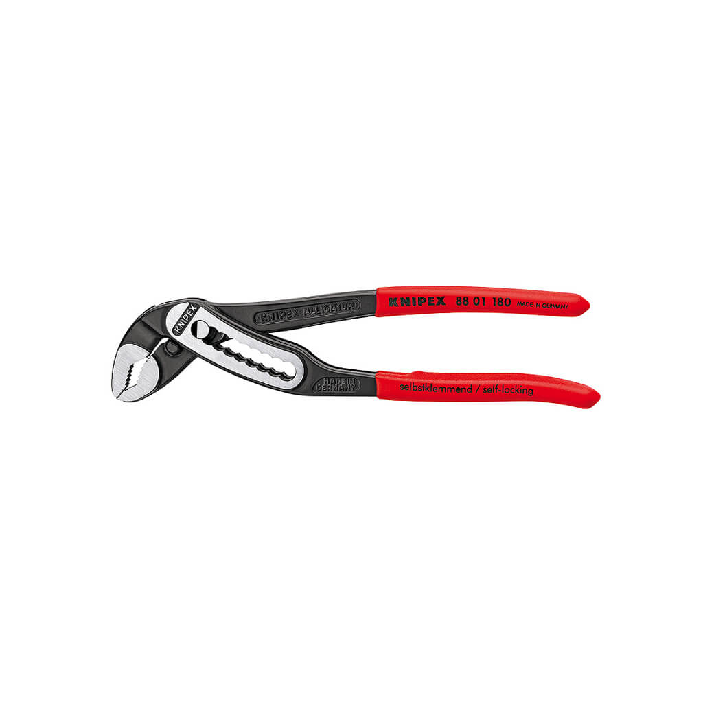 Knipex 88 01 180 SBA 7-1/4 in. Self-Locking Alligator Water Pump Pliers