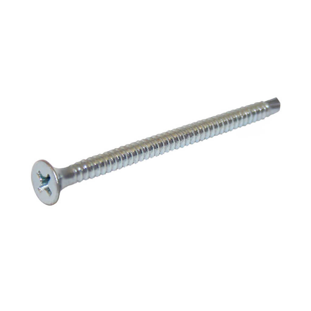 DuraDrive #8 x 2-5/8 in. Zinc Coated Flat Head Phillips Drive Tek Point Drywall Screws (3,000-Box)