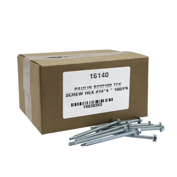 Power Pro Self-Drilling Metal Screws - #10 X 3/4 Inch Zinc Plated Steel, Box Of 112