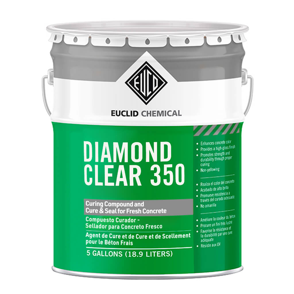 Euclid 359DC-05 5-Gallon Diamond Clear Non-Yellowing Concrete & Masonry Low VOC Liquid Sealer