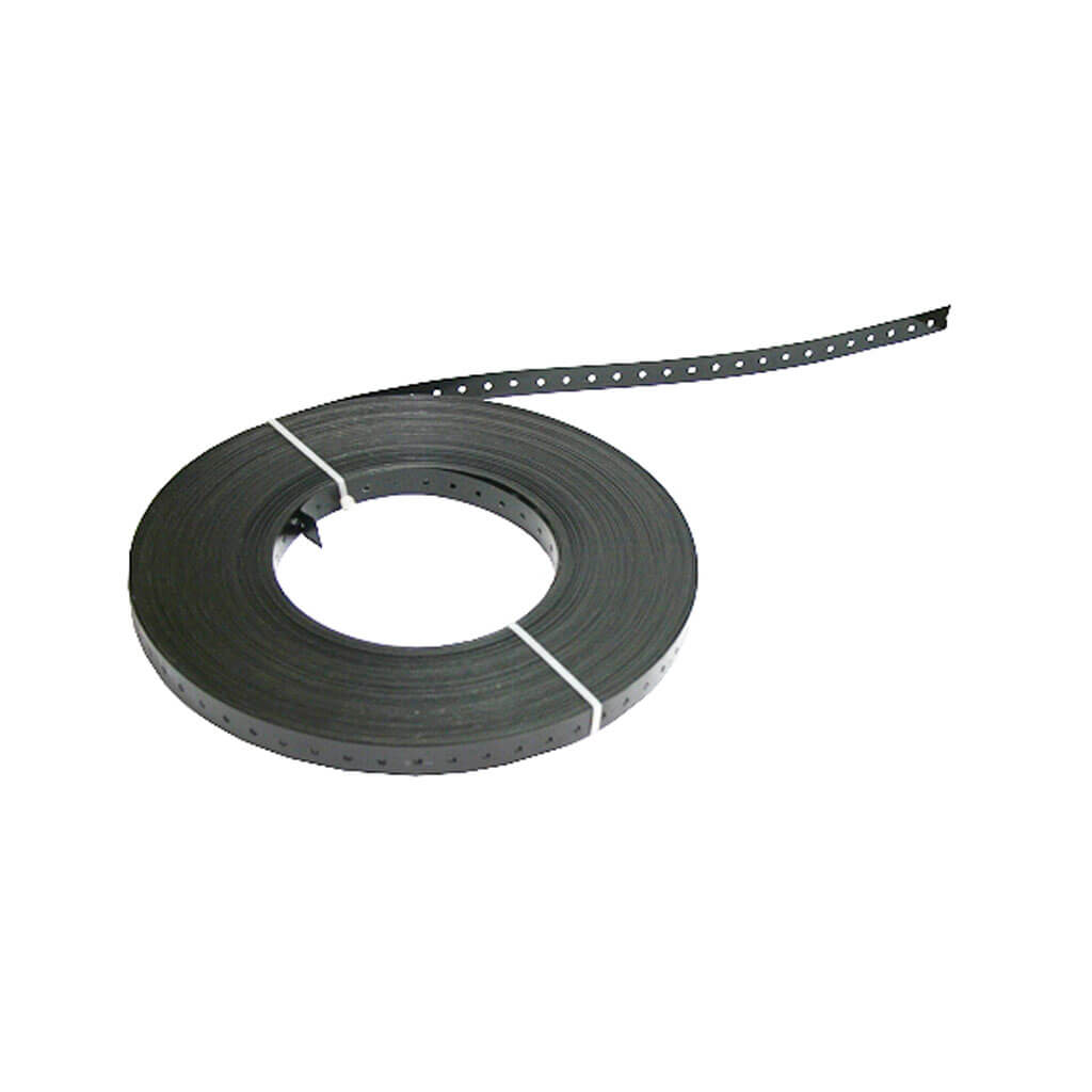 DuraDrive 3/4 in. x 300 ft. x 0.022-Gauge Steel Strapping Black Anneal with Hole