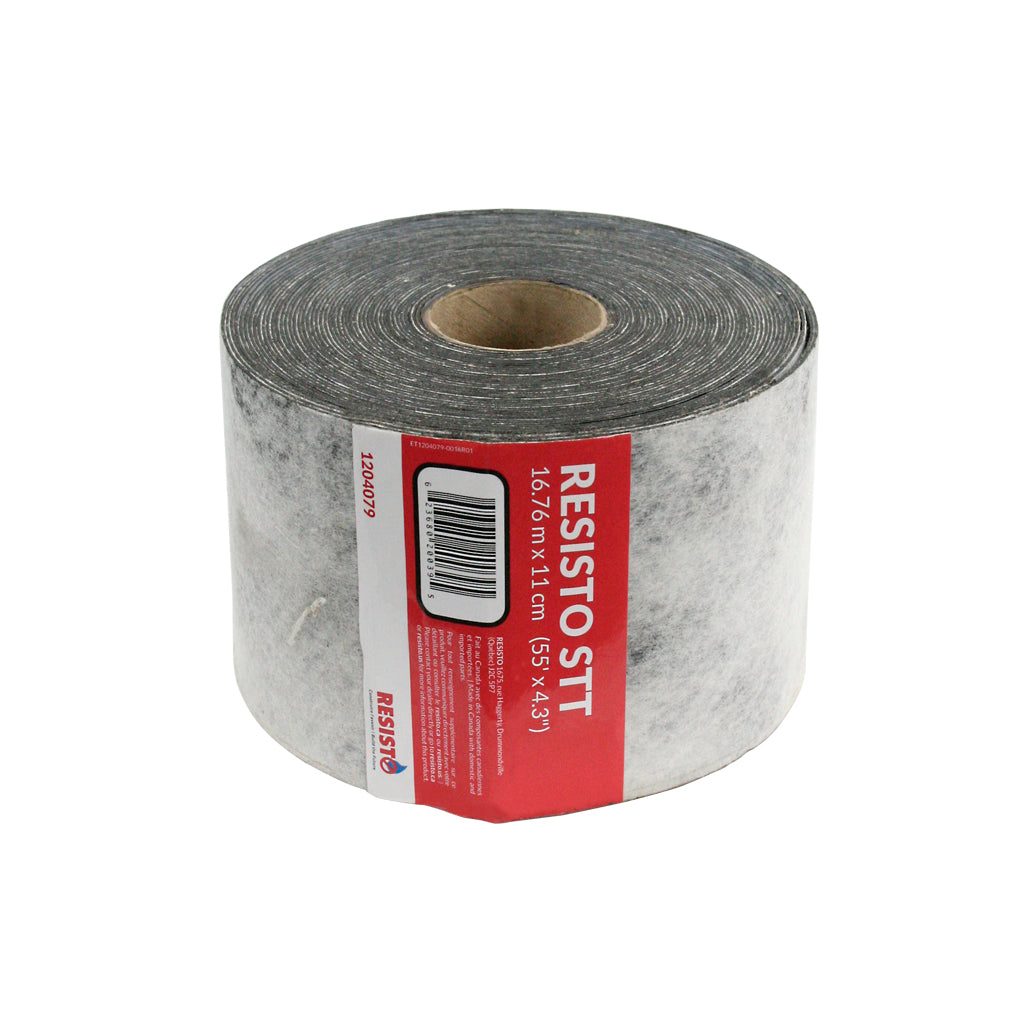 RESISTO 1204079-STT 4 in. x 55 ft. Self-Adhesive Exterior Insulation & Finishing Systems (EIFS) and Stucco Systems Waterproof Membrane Tape