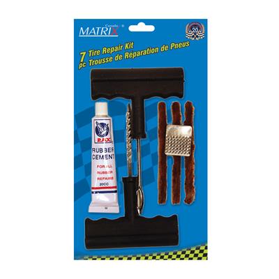 MATRIX 720151 Tubeless Tire Plug String Repair Kit (7-Piece)