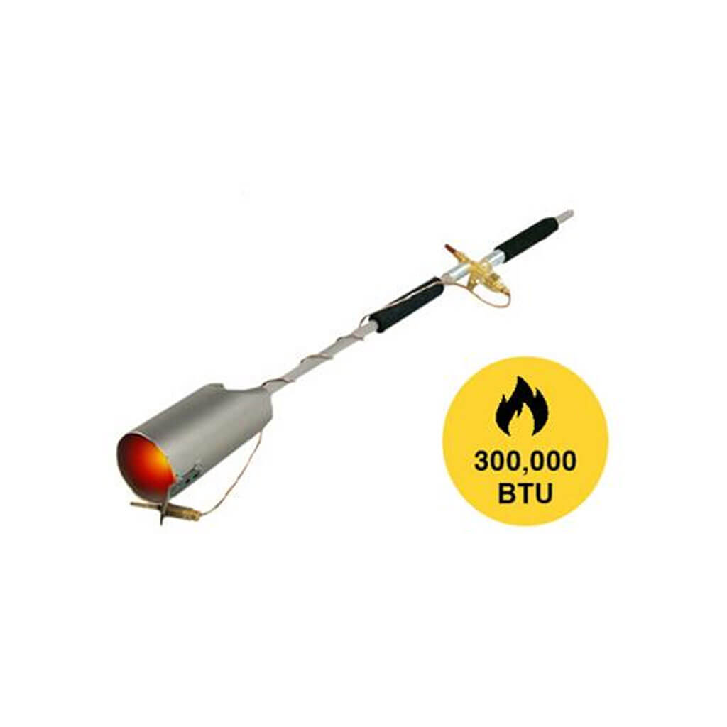 LB White 300,000 BTU Propane Steel Torch with Safety Valve