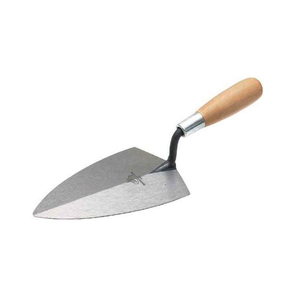 MARSHALLTOWN 10757 7 in. x 4-3/8 in. High Carbon Steel Tile Setter Trowel