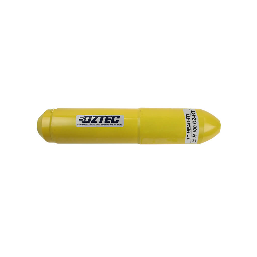 OZTEC H10OZ 1 in. x 13 in. Concrete Vibrator Steel Head