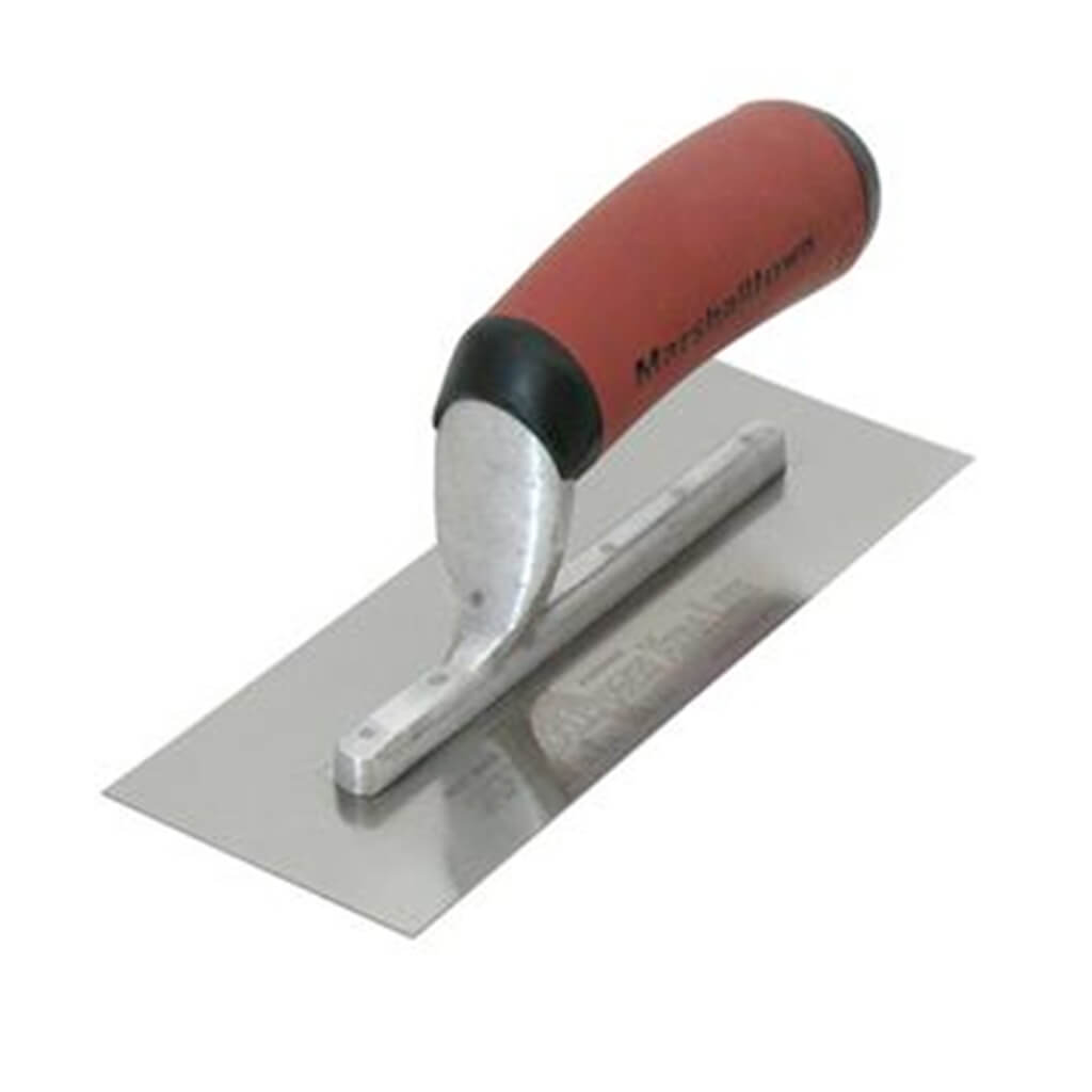 MARSHALLTOWN 13106 8 in. x 3 in. Curved Handle Stainless Steel Midget Trowel