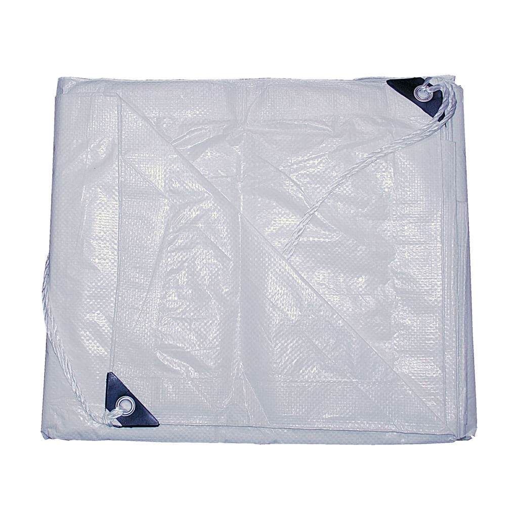 TOOLWAY 181529 15 ft. x 20 ft. Clear Heavy-Duty Tarp