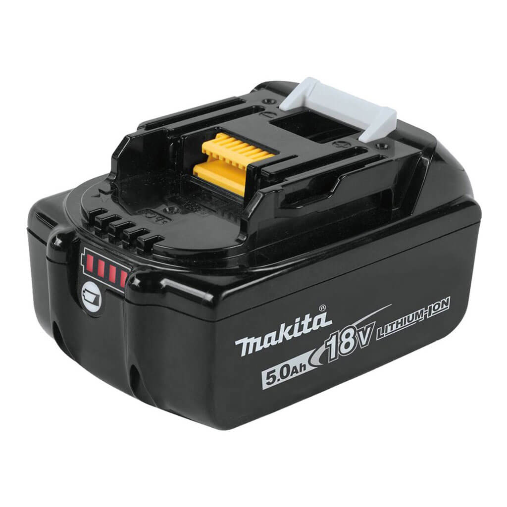 Makita BL1850B 18-Volt 5.0 Ah LXT Lithium-Ion Battery with Fuel Gauge