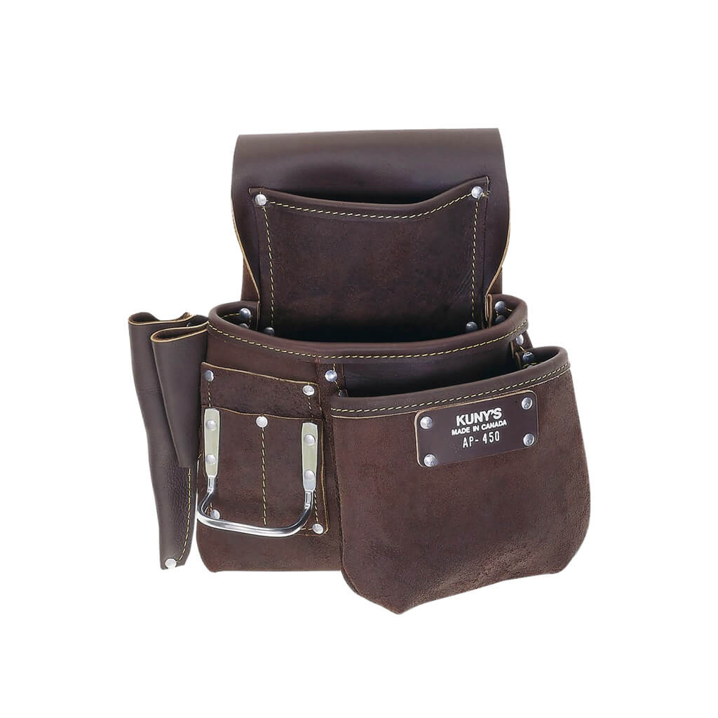 Kuny's AP-450 8-Pocket Full Grain Leather Component Pouch