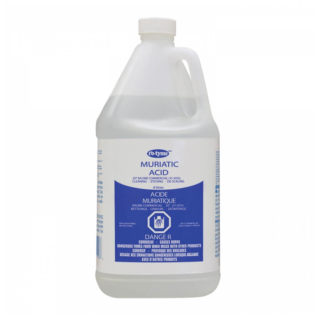 Ro-Tyme HAZ 84001086 4 L Muriatic Acid