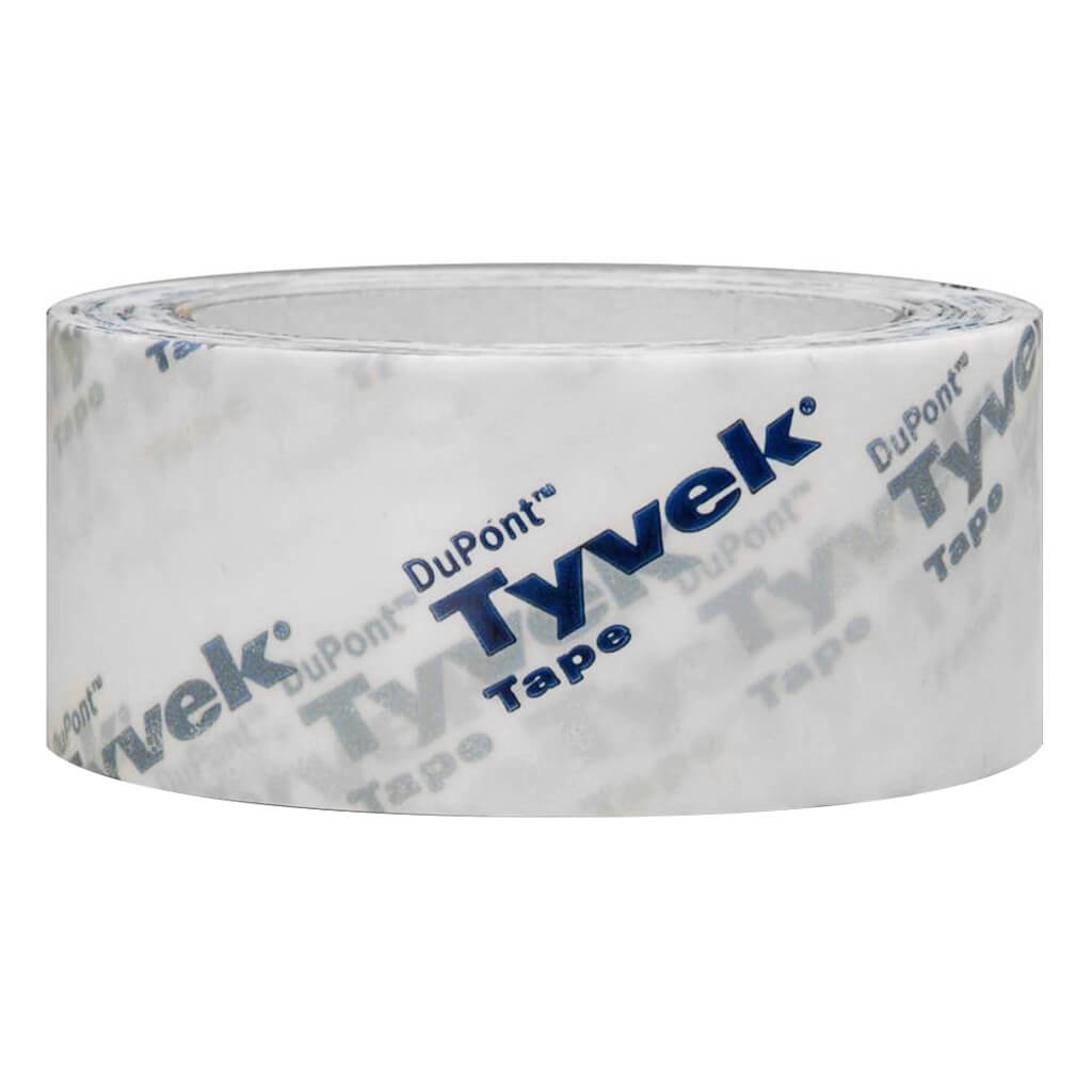 DuPont D1444827 2-1/4 in. 66 m. TYVEK White Air and Vapor Barrier Sheathing Tape