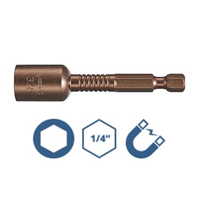 VEGA P165MN716-C1 7/16 in. to 2-9/16 in. Impactech Gunmetal Bronze Magnetic Nutsetter