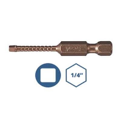 VEGA P150R1A-C1 #1 x 2 in. Square Drive Impactech Gunmetal Bronze Power Bit